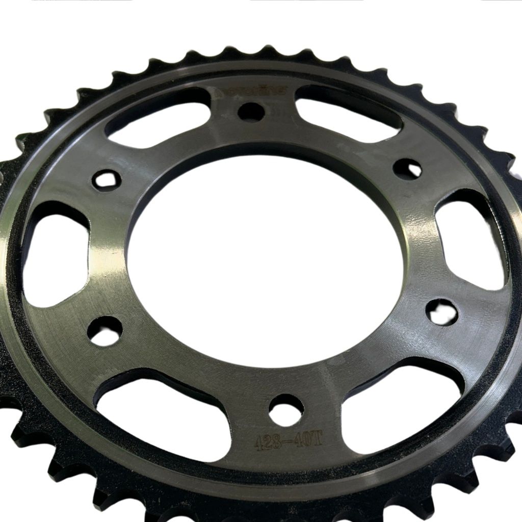 Engrane Traccion Tras Acero #1045 44t Titan 125