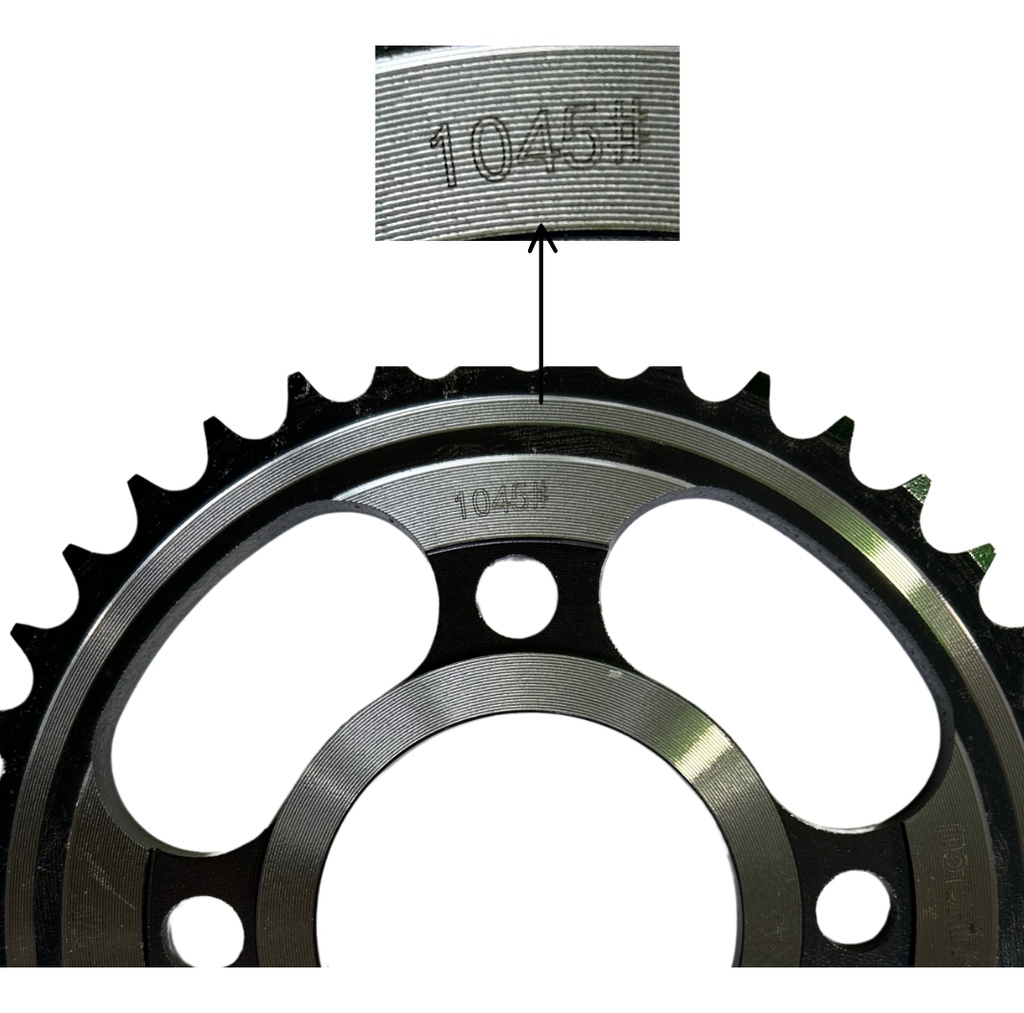 Engrane Traccion Tras Acero #1045 39t Rc150 2012