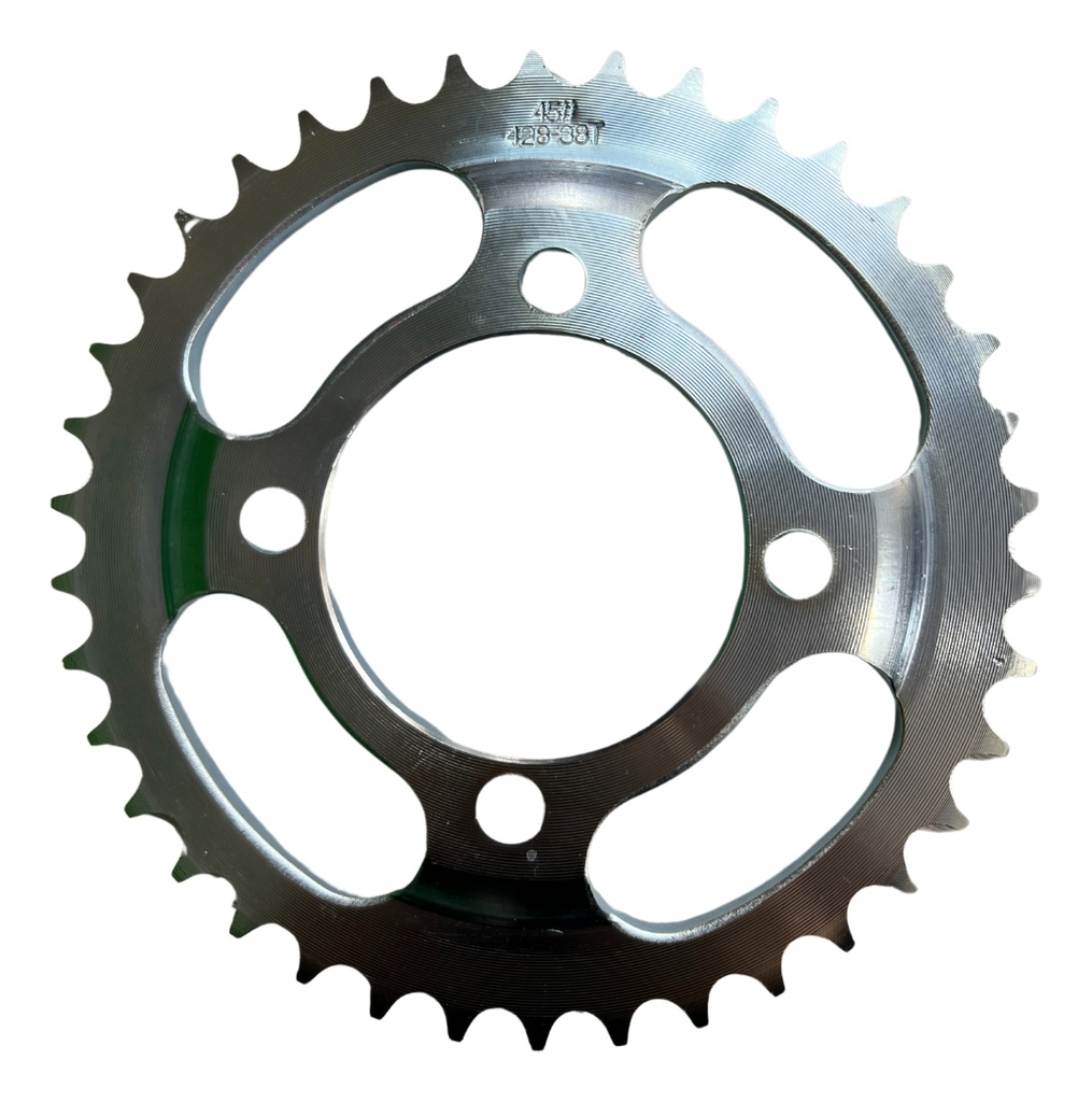 Engrane Tracción Trasero 38t Para Italika Ft125 Y Xft125