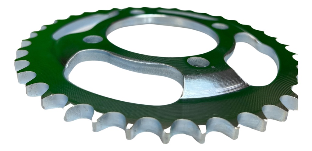 Engrane Tracción Trasero 38t Para Italika Ft125 Y Xft125