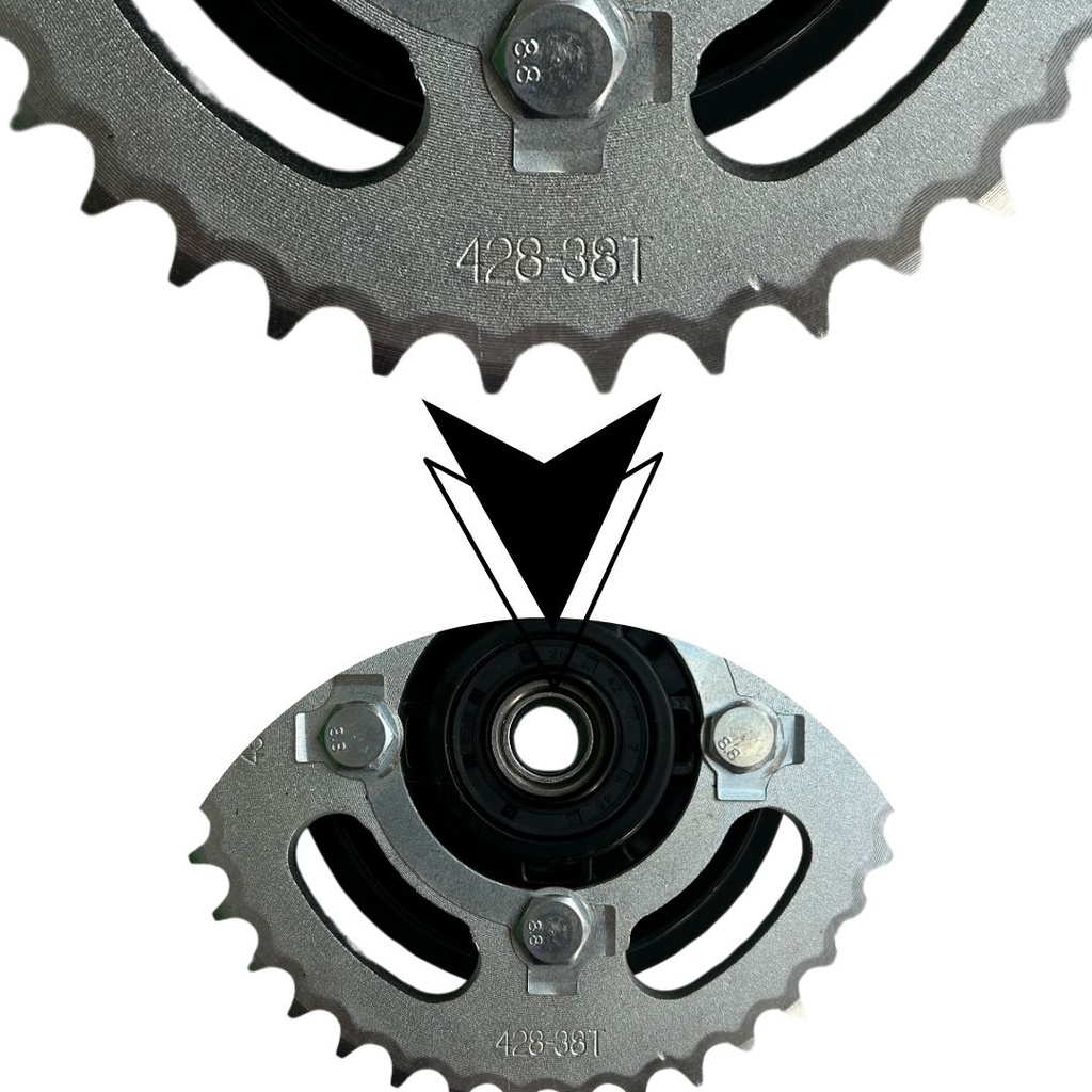 Engrane Tracción Completo Ft-125 Sport Kurazai Alta Calidad