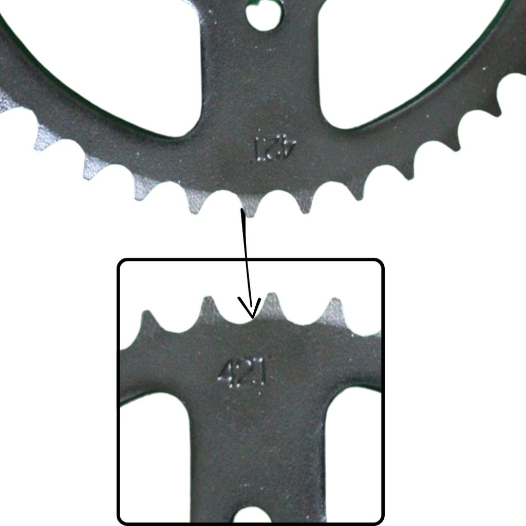 Engrane Traccion Trasero 42t Suzuki Gs-125