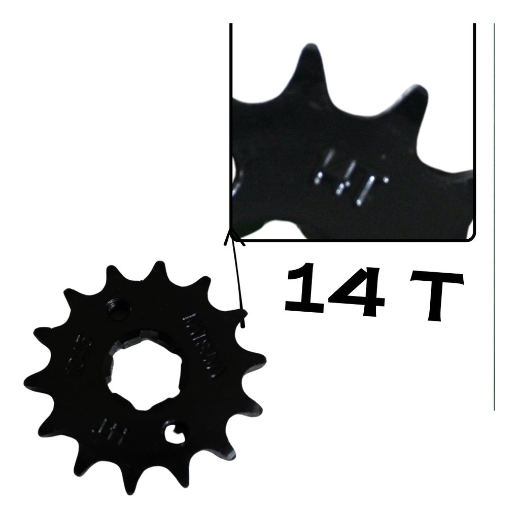 Engrane Traccion Delantero Honda Cargo 14t