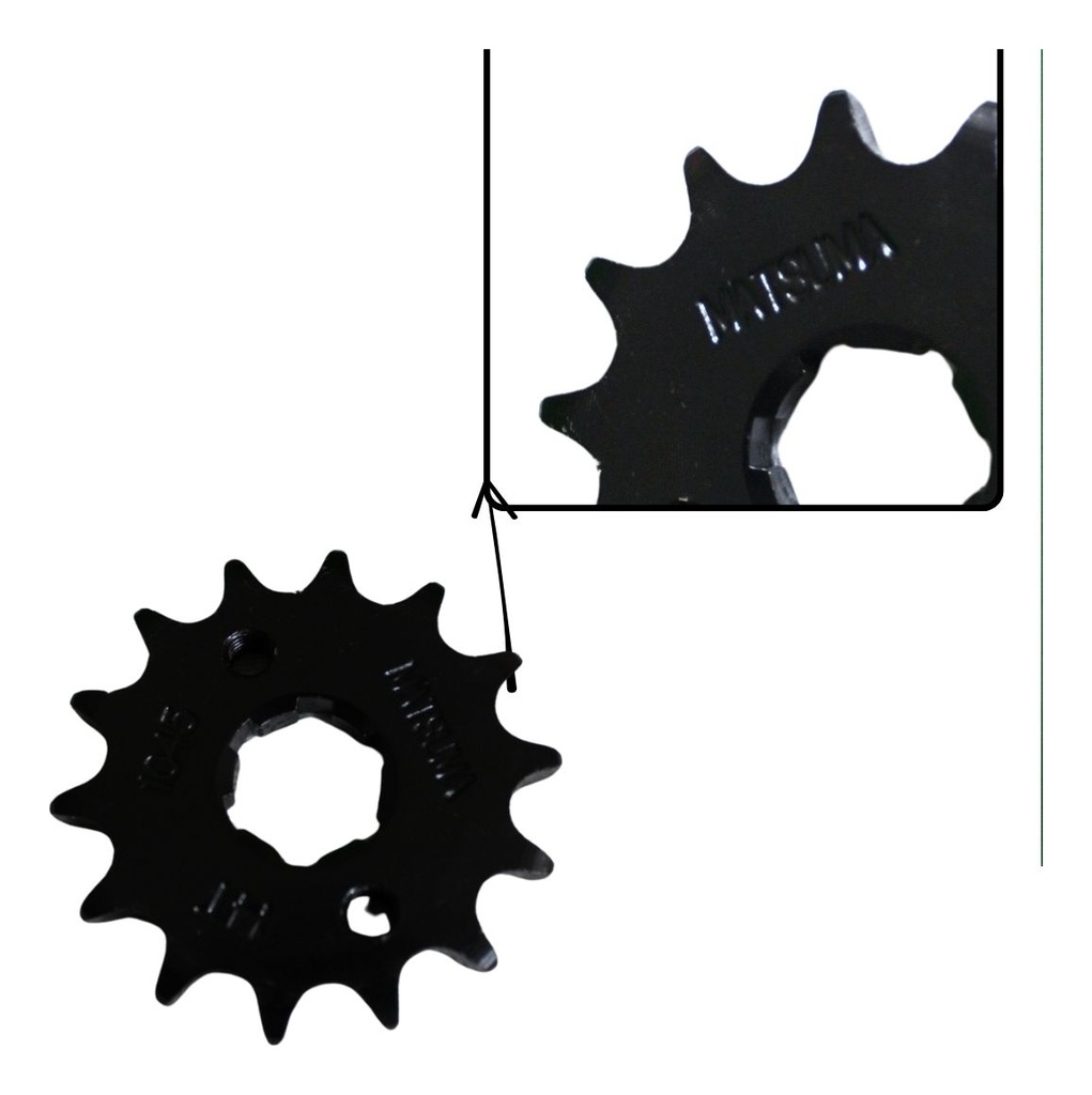 Engrane Traccion Delantero Honda Cargo 14t