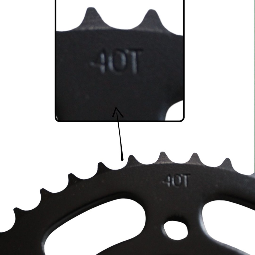 Engrane Crank Sprocket Kit Yamaha Fz16 428-40t/15t