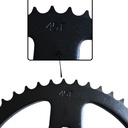 Engrane Traccion Trasero 45t Para Yamaha Ybr-125