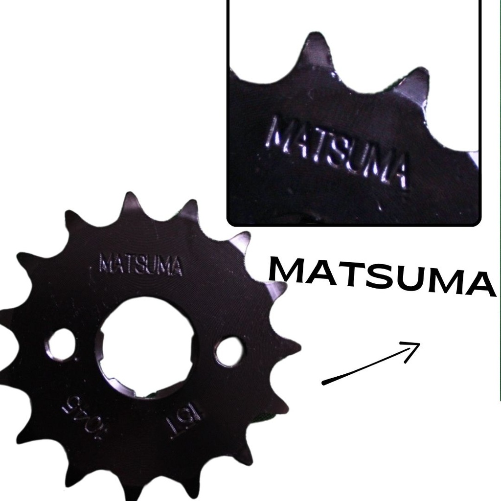 Engrane Traccion Delantero Italika Ft125/ Ft150 15t