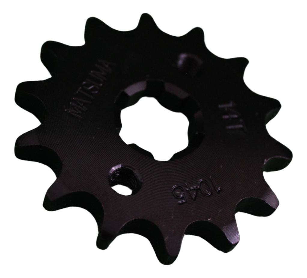 Engrane Traccion Del Acero #1045 14t Xtz125