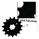 Engrane Traccion Delantero Acero #1045 15t Yamaha Ybr125