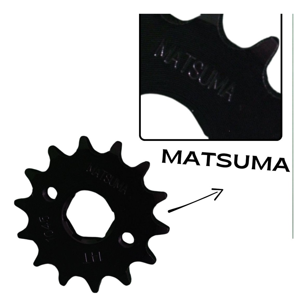 Engrane Tracción Acero #1045 14t 150z 150sz - Delantero