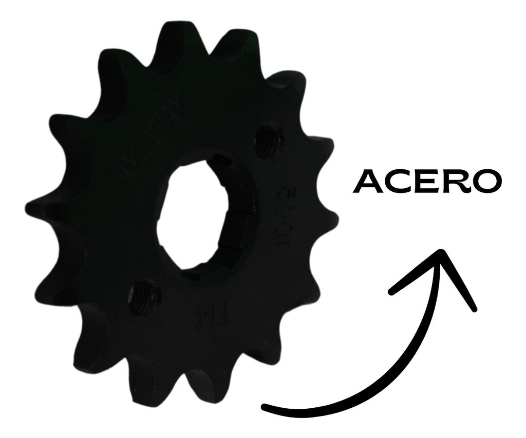 Engrane Tracción Acero #1045 14t 170z - Delantero