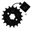 Engrane Traccion Delantero Acero #1045 17t P/ Honda Nxr125