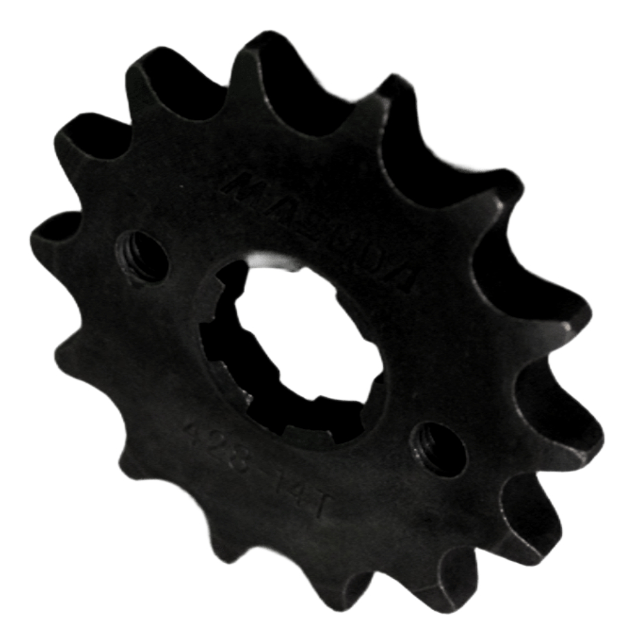 Engrane Traccion Del Acero #1045 14t Titan 125