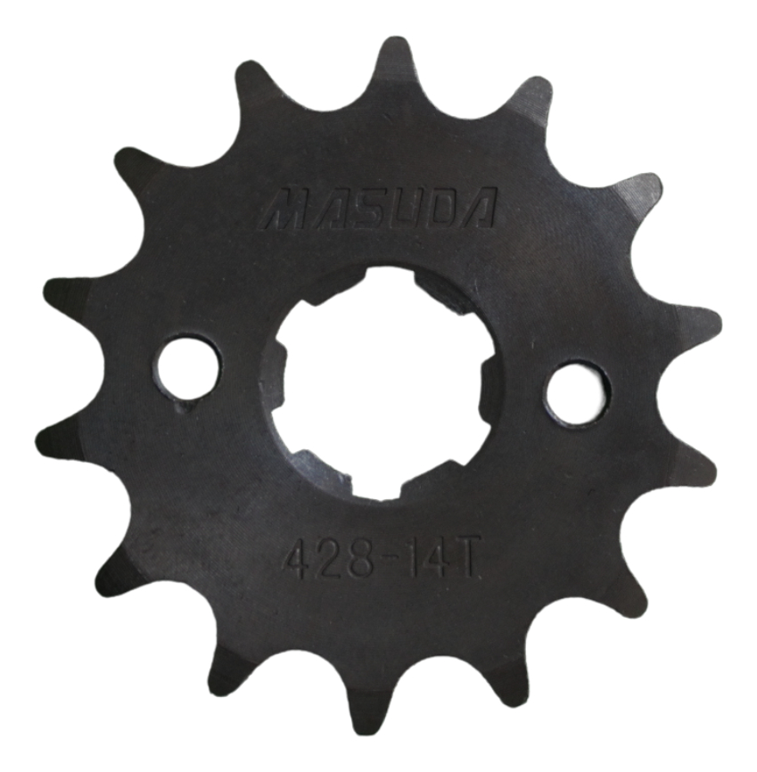 Engrane Traccion Del Acero #1045 14t Titan 125