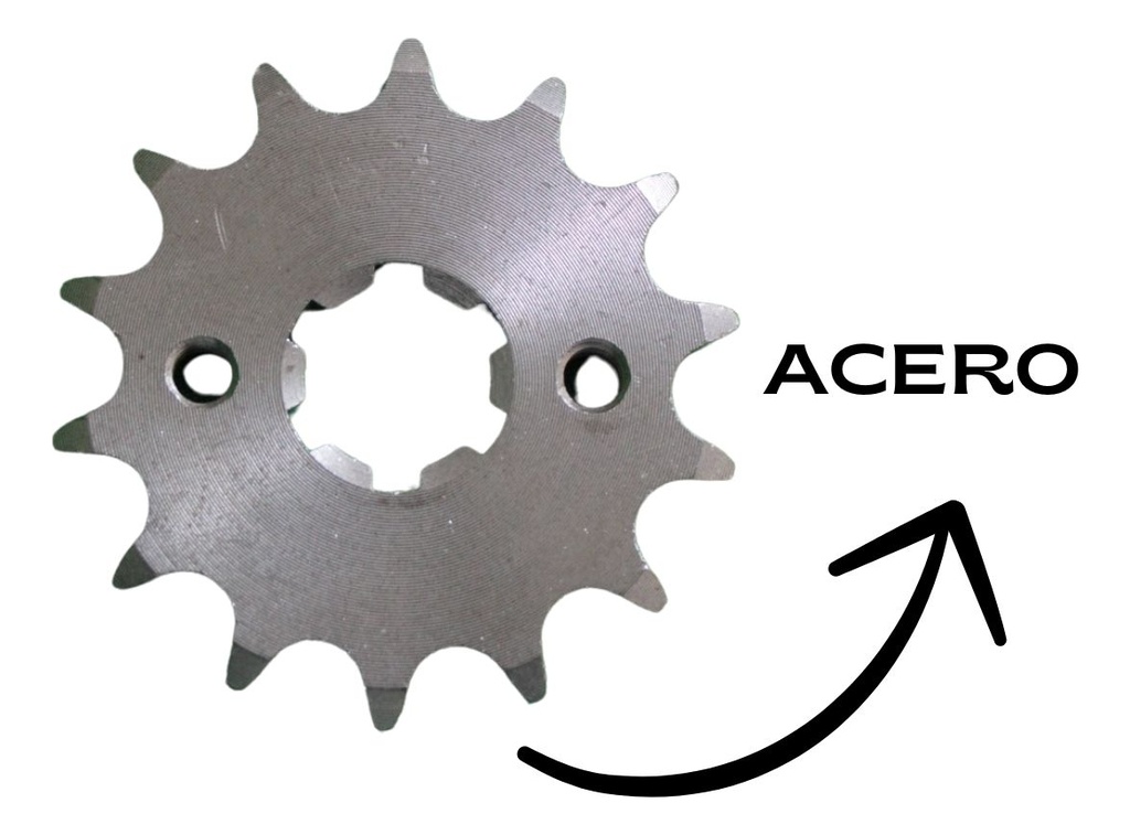 Engrane Traccion Delantero Acero #1045 14t Xtz125