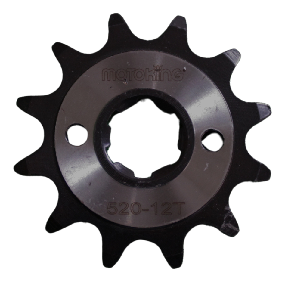 Engrane Traccion Delantero Acero #1045 12t P/ Italika Tc200