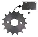 Engrane Traccion Delantero Acero #1045 15t 125z