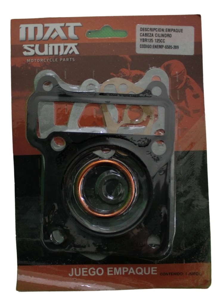 Empaque Cabeza Cilindro Yamaha Ybr125 125cc