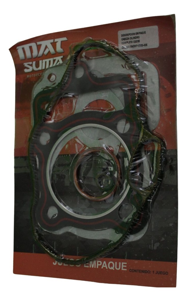 Empaque Cabeza Cilindro Completo Motor Cg200