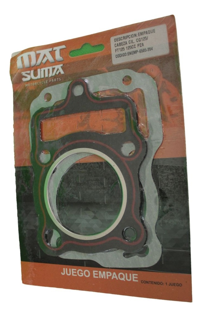 Empaque Cabeza Cilindro Honda Cg125/ Italika Ft125 125cc