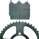 Engrane Traccion Trasero Acero #1045 45t Italika 170z