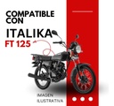 Empaque Escape Italika Ft125 Paquete 10 Piezas