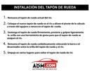 TAPON ABS SPORT GRIS R-14 0006
