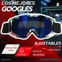 Goggles Para Moto Premium Racing Goggles Lente Rojo