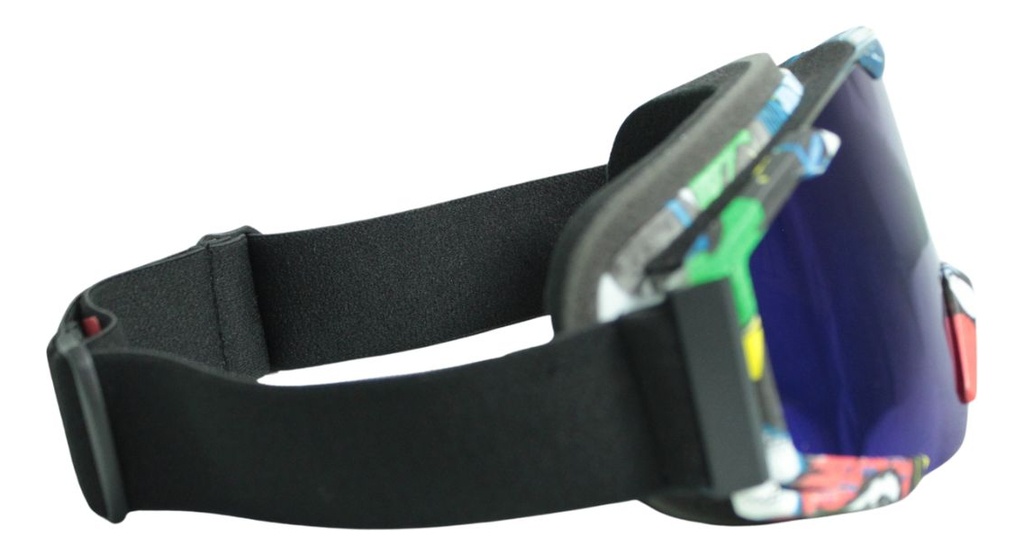 Goggles Para Moto Premium Racing Goggles Lente Rojo