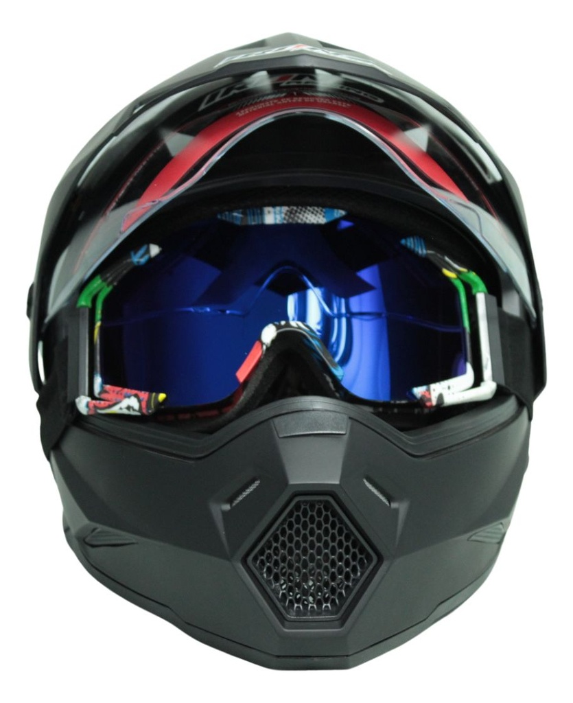 Goggles Para Moto Premium Racing Goggles Lente Rojo