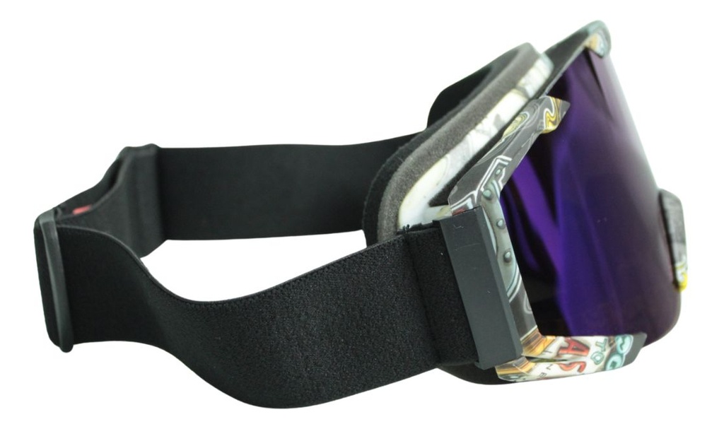 Goggles Para Moto Premium Racing Goggles Lente Rojo