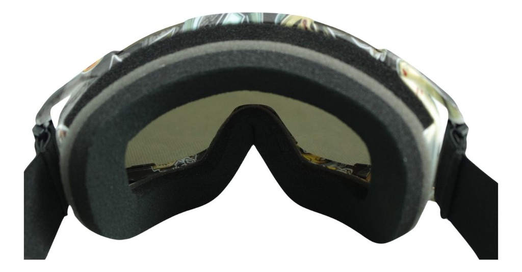 Goggles Para Moto Premium Racing Goggles Lente Rojo