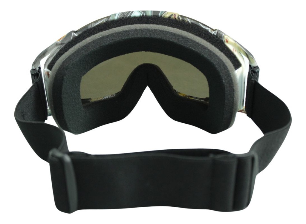 Goggles Para Moto Premium Racing Goggles Lente Rojo