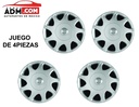 TAPON DE RIN 13" NS TSURU III GRIS OPTIM