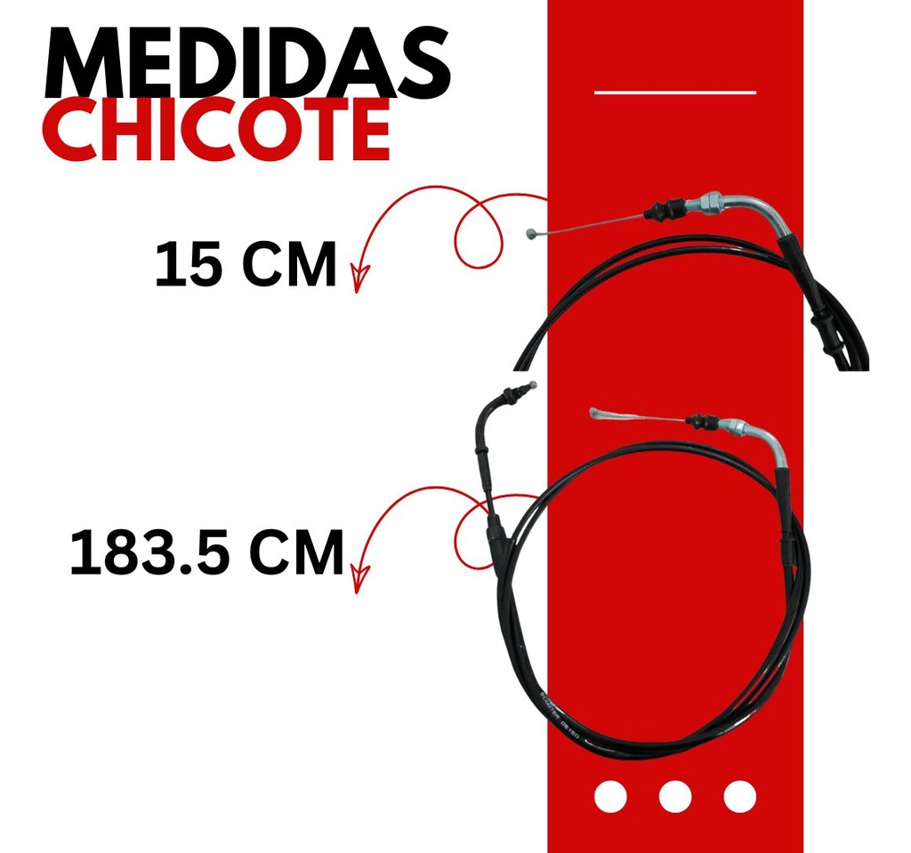 Chicote Acel Scooter Ds150