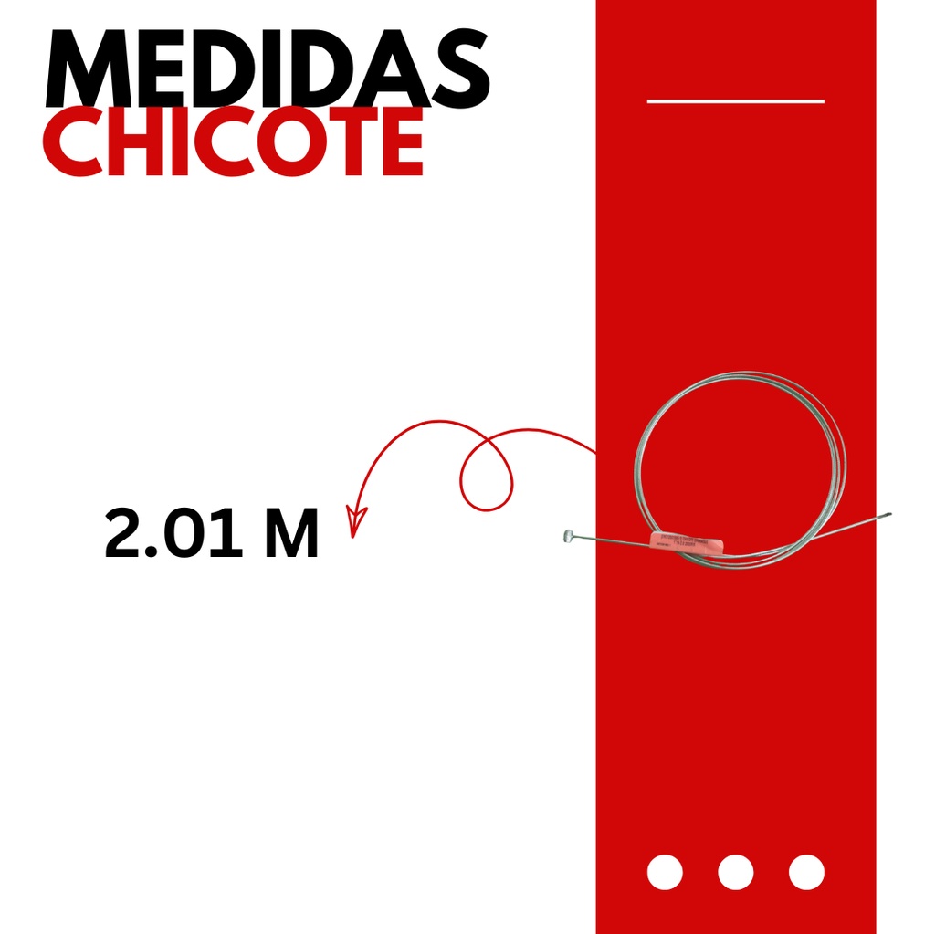 Chicote De Embrague 1*19-2.0 2020mm