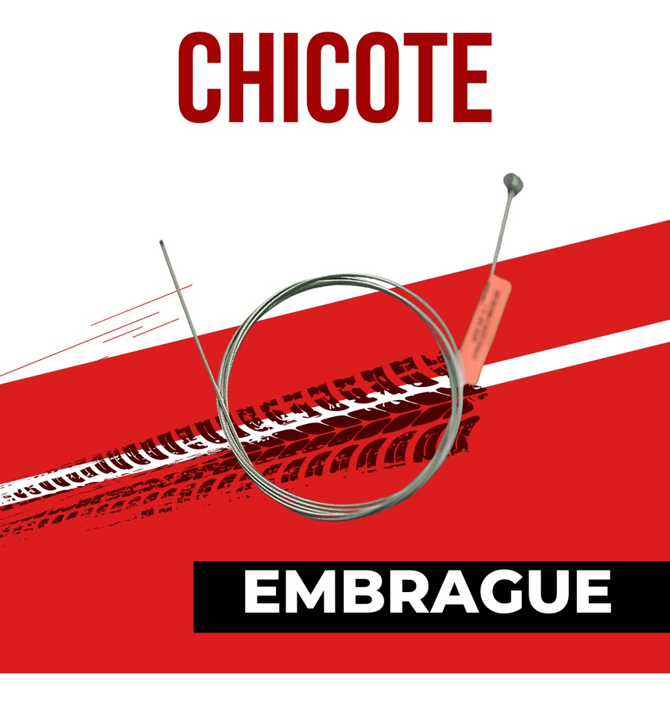 Chicote Embrague 1*19-1.8mm-1990mm