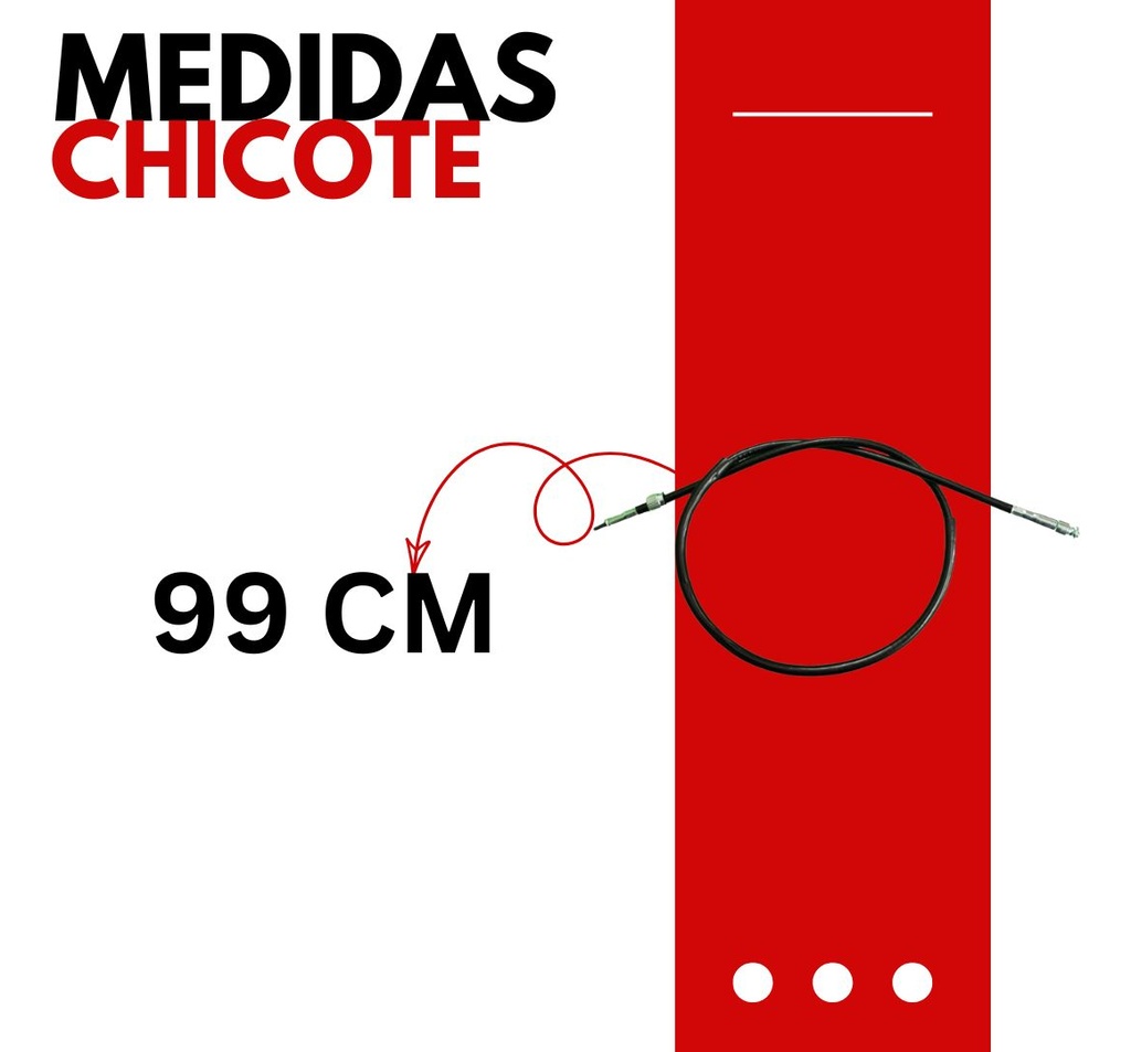 Chicote Velocimetro Para Scooter Italika Ds125/ds150