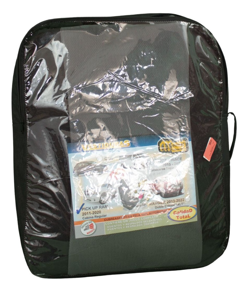 Cubre Asientos Ram 4000 Cabina Sencilla 2011-2023