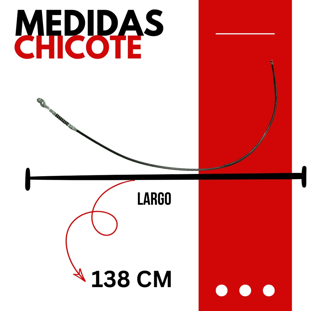 Chicote De Freno Delantero Para Italika Cs125