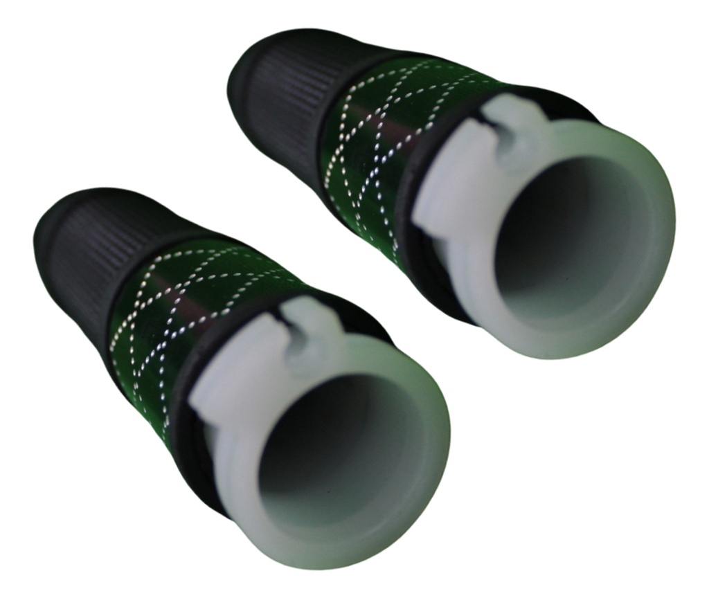 Juego De Puños Para Motocicleta Universal Aluminio/ Colores