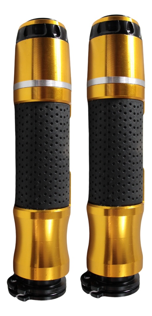 Juego Puños Moto Aluminio Premium Azul