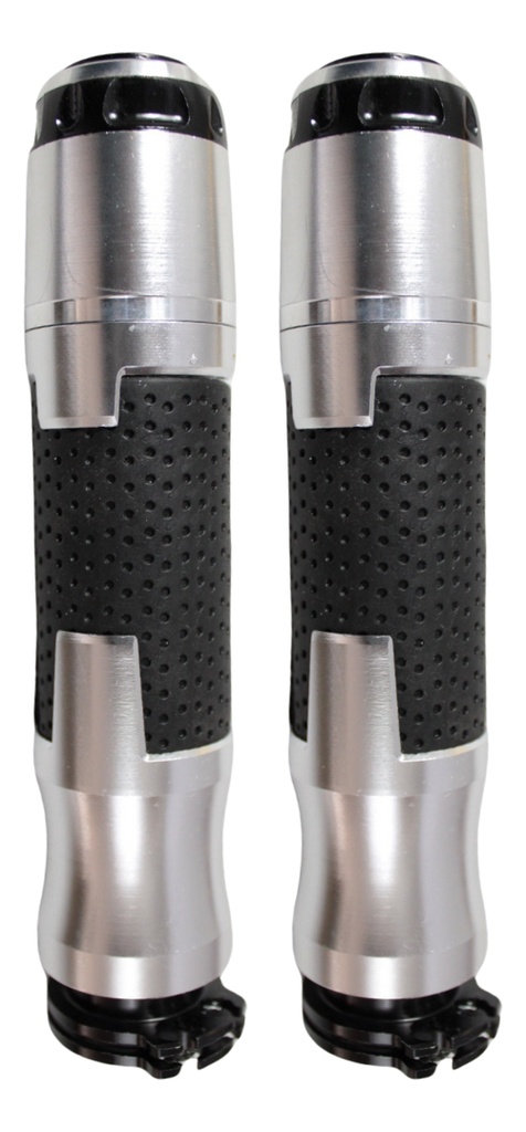 Juego Puños Moto Aluminio Premium Azul