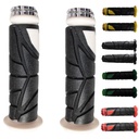 JUEGO DE PUÑOS PARA MOTO UNIVERSAL GOMA SUAVE BLANCO