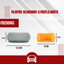 Plafon Blindado Con Reflejante 5.3x2.3 Ambar Universal