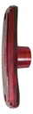 Plafon Rectangular Reflector Rojo Con Soquet