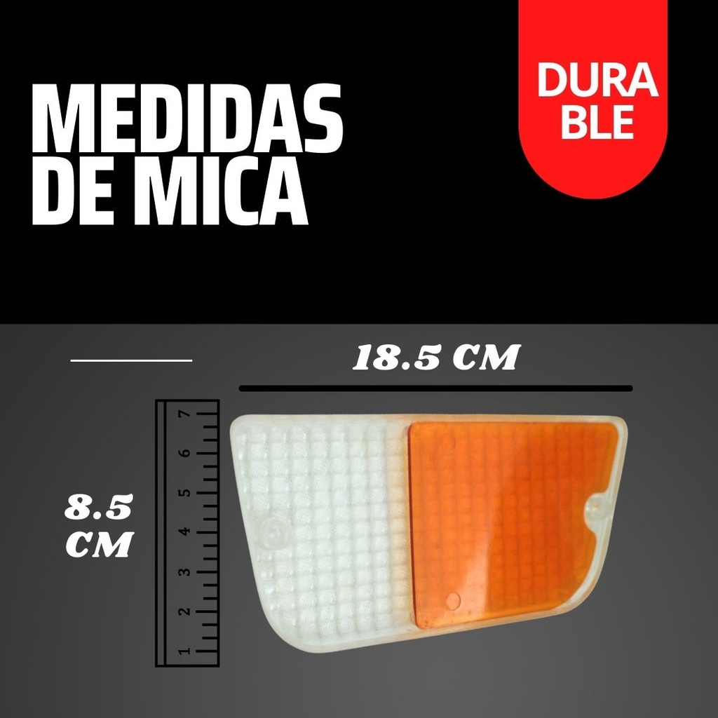 Mica Cuarto Deflector Frontal Para Pick Up 1973-1980