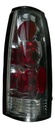 Calavera Chevrolet Pickup 1992-1998 Sport Filo Negro Derecha