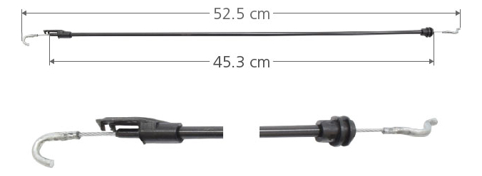 Chicote Cerradura Seat Ibiza 2001-2009  4 Puertas Der/izq