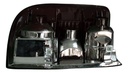 Calavera Ranger 2005-2009 Sport Negra Izquierda
